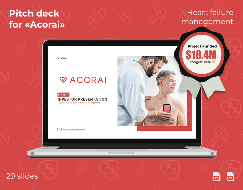 Acorai pitch deck portfolio case preview