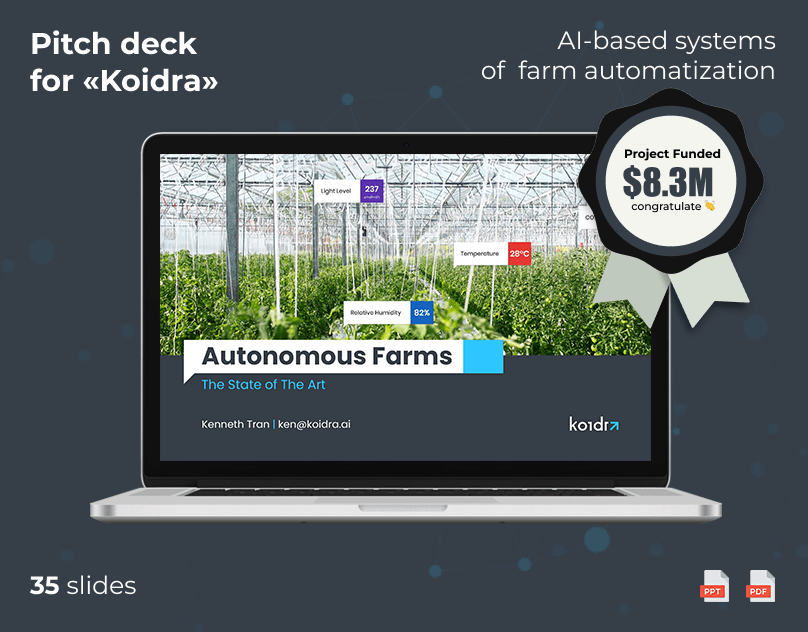 Koidra pitch deck portfolio case preview