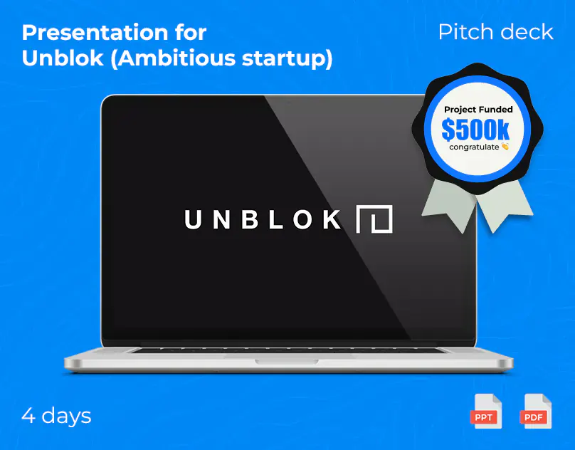 Unblok pitch deck
