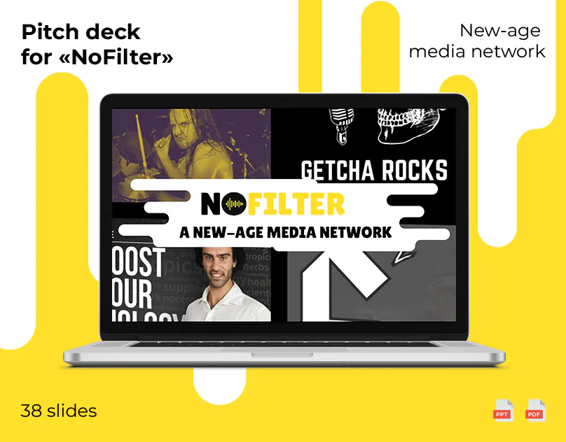NoFilter pitch deck