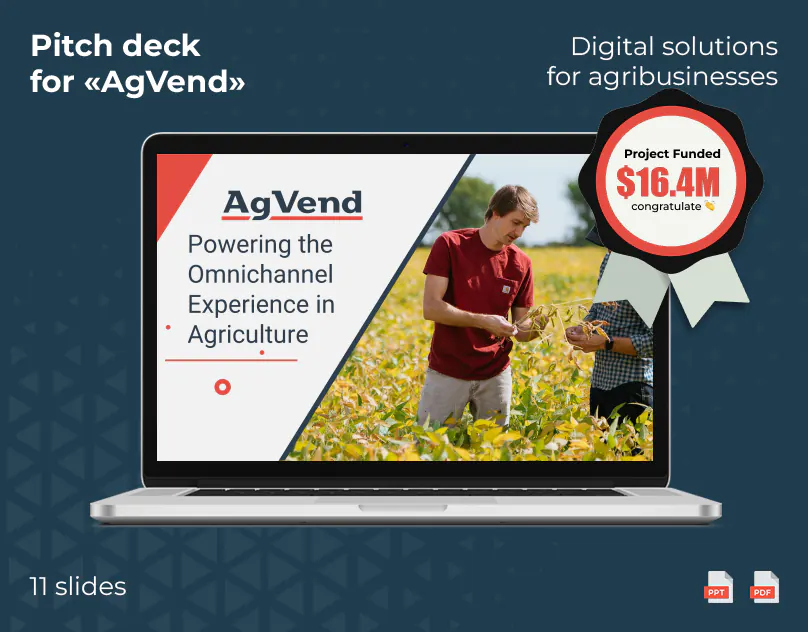AgVend pitch deck